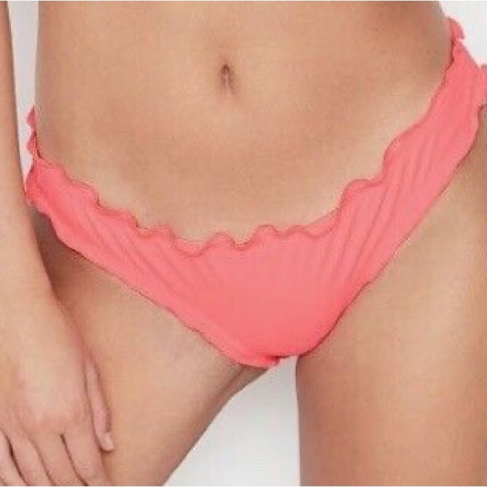 VICTORIA'S SECRET The Ruffle Cheeky Swim Bikini Bottom